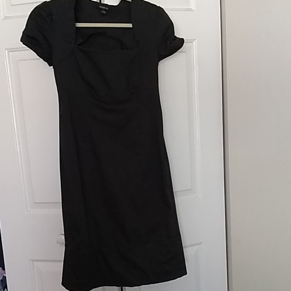 A black dress